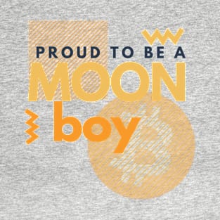 Bitcoin - proud to be a moonboy T-Shirt